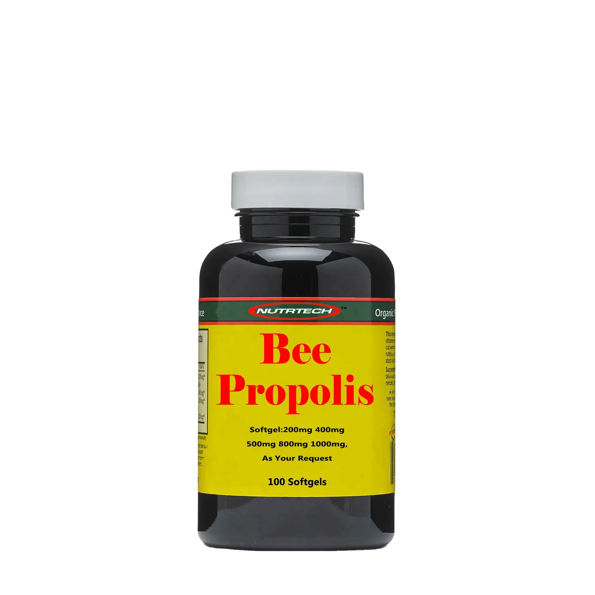 Hot sales High Quality Health Products Honey Bee Propolis Softgel Capsules 500mg