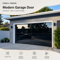 Porte de garage automatique en aluminium sur mesure, porte d'entrée à ouverture automatique, télécommande, portail d'entrée pour villa, cour, maison résidentielle
