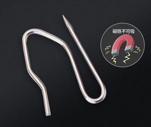समायोज्य पिंच फुफ्ट हुक गहराई पिंच प्लाट लॉकिंग स्क्रीन टेप क्लिप दरवाजे के पर्दे के लिए - Product Image 5