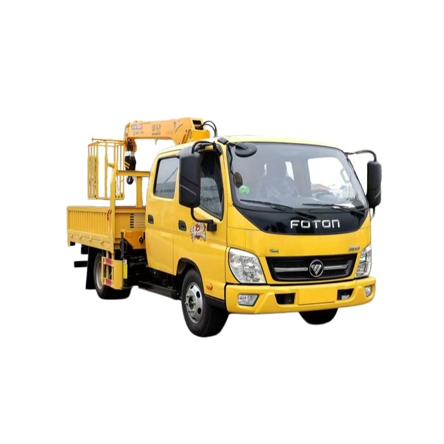 Folding Boom Truck Crane Double-Row Double-Row Boom Crane for Flying Small Drones with Machine LearningMade in China