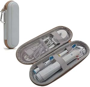 Étui de voyage pour brosse à dents Oral B/OralB Pro 1000 1500 5000 <span class=keywords><strong>7000</strong></span> et <span class=keywords><strong>Philips</strong></span> Sonicare 4100 1100 5300 5100 6100/iO Brosse à dents électrique - Product Image 1
