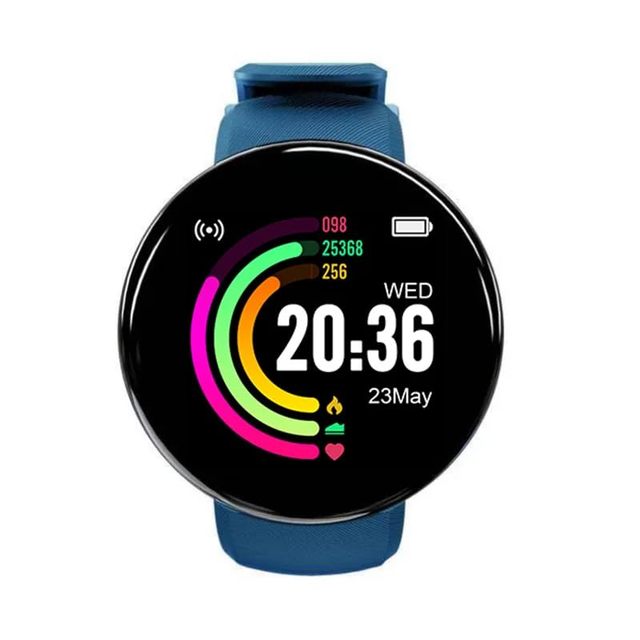 2026 D18 Reloj Intelligent Waterproof D18s Upgraded Smart Watch Blood Pressure Heart Rate Sleep Monitoring Fitness Tracker