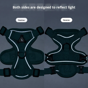Arnés para Mascotas Cómodo, Transpirable y Antideslizante, Estilo Chaleco de Poliéster, Cierre de Hebilla, Decoración con CINTAS, para Perros Pequeños, Medianos y Grandes - Product Image 4
