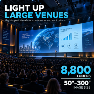 Optoma ZU820T 8800 Lumen WUXGA Professioneller Laser-Projektor 4K HDR für Großveranstaltungen, Projection Mapping und Edge Blending - Product Image 3