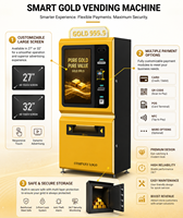 Máquina Expendedora de Oro con Múltiples Opciones de Pago, Autenticación de Identidad Segura, Precios en Tiempo Real y Conexión al Mercado