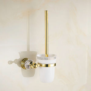 Keukenaccessoires gereedschap 7-delige set hardware goud huisdecoratie badkameraccessoires set met kristal - Product Image 4