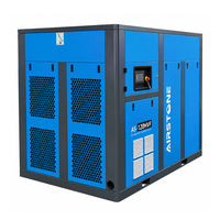 Compresseur d'air à vis industriel Airstone à vitesse fixe et variable 90KW 120HP 7-10Bar IP54 à entraînement direct