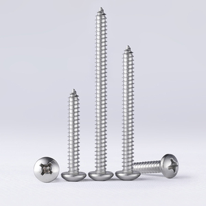 <strong>Manufacturer</strong> Wholesale 304 Stainless Steel Round Head Self Tapping <strong>Screw</strong> Cross Self Tapping <strong>Screw</strong> Accessories <strong>Wood</strong> ScrewM2-M8 - Product Image 4