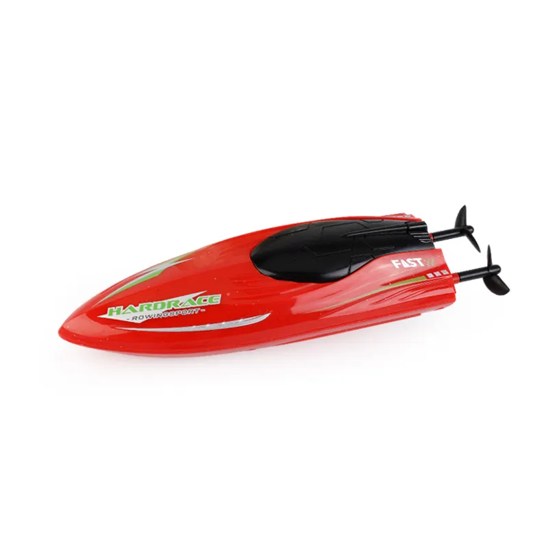 2023 New product 2.4G mini remote control dazzling lights 360 degrees summer water stunt boat toys