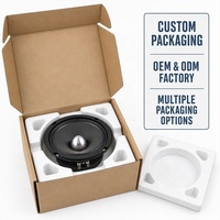 Haut-parleur de voiture OEM 6,5 pouces PA, woofer médium-grave 4 ohms 100W pour système audio automobile, support usine certifiée IATF 16949 ISO