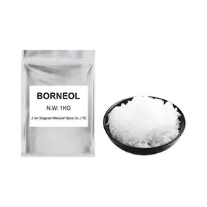 Werkslieferant Großhandel Großhandel Menthol Kristall Kampferpulver Borneol für Chemie Parfüm Weihrauch und als Geschmacksstoff in Lebensmitteln