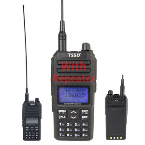 <span class=keywords><strong>Radio</strong></span> bidirectionnelle TSSD X990 25 Watts, portable, double bande VHF UHF FM, émetteur 25w, talkie-walkie avec station <span class=keywords><strong>de</strong></span> base répéteur - Product Image 1