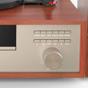 Other other — amplificateur audio et vidéo de maison, lecteur d'enregistrement en vinyle, DAB FM, CD, vinyle, plateau rétro, écouteurs bluetooth intégrés, haut-parleurs - Product Image 4