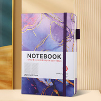 Hotsale papier imprimé personnalisé Design classique affaires haut en cuir Pu journal intime à couverture rigide budget classeur Journal planificateur cahier