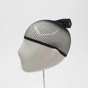 Accessoire de coiffure tissé ouvert pour hommes Filet fixe noir - Product Image 1