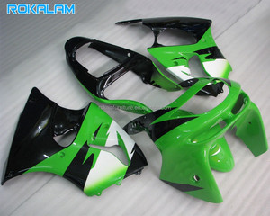Carenado para Motocicleta <span class=keywords><strong>Kawasaki</strong></span> <span class=keywords><strong>Ninja</strong></span> ZX-6R <span class=keywords><strong>1998</strong></span> 1999, Carenado Verde ABS para <span class=keywords><strong>ZX6R</strong></span> 98 99 ZX636 - Product Image 1