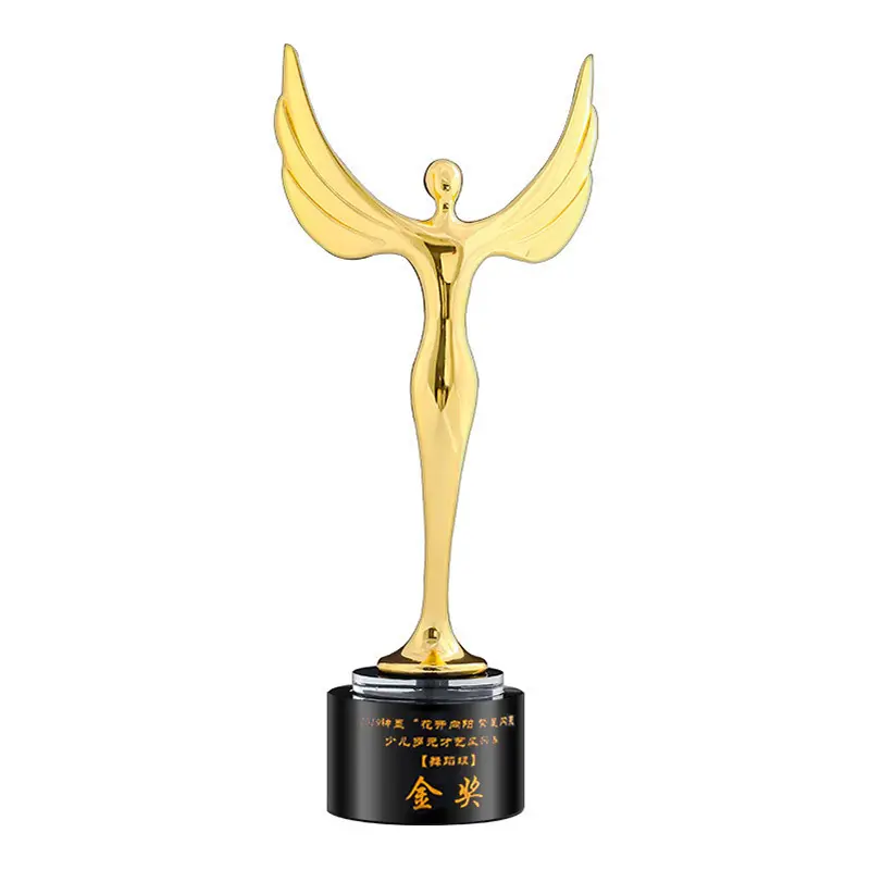 Fábrica promocional al por mayor regalos personalizados forma de trofeo creativo Premio regalar resina trofeo premio