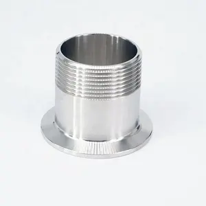 CNC-bearbeitete Aluminiumröhre Ferrule-Clampe 304 Edelstahl Autoteile und Zubehör