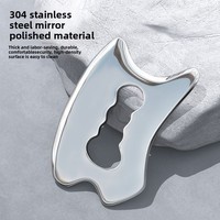 Outil de libération musculaire Xiaoyuan H en acier inoxydable pour physiothérapie, libération myofasciale, exercice de massage et instrument Gua Sha