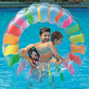 Juguete acuático inflable de PVC de 100x60x65cm, flotador para piscina para niños y adultos, uso en exteriores - Product Image 2