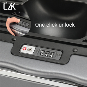 Valise <span class=keywords><strong>scooter</strong></span> électrique 3-en-1 avec batterie externe 2600 mAh, autonomie de 13 km, coque en PC, cadre en aluminium, roues détachables, bagage de voyage - Product Image 5