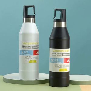 Portable Sports Water Bottle, Stainless Steel Vacuum Insulated Cup, Hiking <b>Kettle</b>, Outdoor Travel Water Bottle - Product Image 4