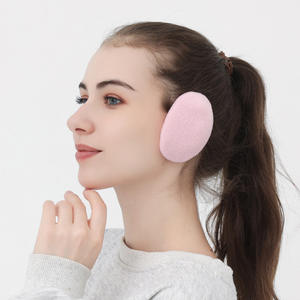 ที่ปิดหูแบบใหม่ สีพื้น ผ้าพลัฌอุ่นๆ สำหรับผู้หญิงและผู้ชาย ป้องกันหูจากความหนาวเย็น เหมาะสำหรับกิจกรรมกลางแจ้งในฤดูหนาว - Product Image 1