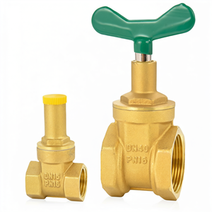 Brass Magnetic Lock <b>Valve</b> Standard Gate <b>Valve</b> DN15 DN40 PN16 for Heating and <b>Water</b> Meter - Product Image 1