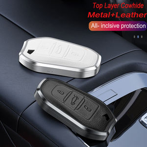 Porte-clés de voiture en aluminium pour Peugeot 208 307 301 308 307 408 508 2008 3008 4008 5008 RCZ pour Citroën <span class=keywords><strong>C4</strong></span> C3 C6 C4L <span class=keywords><strong>Picasso</strong></span> DS3 DS4 - Product Image 3