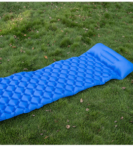 Almohadilla para dormir inflable de TPU ultraligera, colchón de camping portátil con bomba de pie, esterilla de playa impermeable para aventuras al aire libre - Product Image 6
