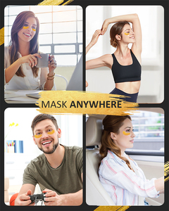 HODAF marque personnalisée 24K sous les coussinets de gel pour les <span class=keywords><strong>yeux</strong></span> hydratant cristal collagène or masque pour les <span class=keywords><strong>yeux</strong></span> patchs anti-rides pour femme et <span class=keywords><strong>homme</strong></span> - Product Image 5