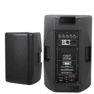 professional sound speaker system plastic active class-d amplifier sound speakers