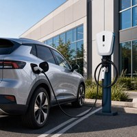 Stasiun Pengisian Daya EV RFID 7KW Tipe 2 untuk Hunian dan Komersial