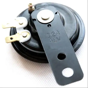Klaxon 48v Klaxon électrique Haut-parleur de voiture Klaxon d'escargot pour voiturette de golf et chariot élévateur - Product Image 3
