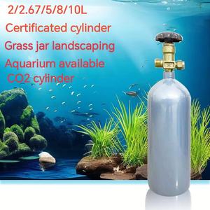Mini Cilindro <span class=keywords><strong>de</strong></span> Gas CO2 Portátil <span class=keywords><strong>de</strong></span> 2L <span class=keywords><strong>2</strong></span>.67L 3.4L 5L, Botella <span class=keywords><strong>de</strong></span> Dióxido <span class=keywords><strong>de</strong></span> Carbono con Válvula CGA320, Tapa y Asa para Bebidas <span class=keywords><strong>de</strong></span> <span class=keywords><strong>Cola</strong></span> - Product Image 2
