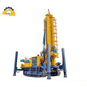 Foreuse pneumatique DTH sur chenilles de 400 m, entraînée par moteur diesel, pour forage de puits d'eau, fabriquée en Chine - Product Image 1
