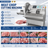 Machine de découpe automatique commerciale PLC haute capacité pour viande, steak, bœuf séché, fromage, côte de porc, côtes, mouton