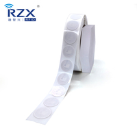 Etiqueta NFC RFID Impermeable en Blanco de 13.56MHz NTAG424 ISO14443A, Etiqueta Adhesiva de PVC para Control de Acceso, Pagos y Smartphones