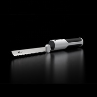 Xyj couteaux de cuisine ménagers sans fil, Rechargeable, lames en acier inoxydable, couteau à pain électrique, tranchage de la dinde