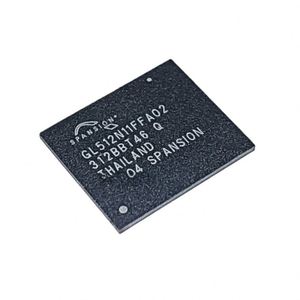 Nelcom GL512N11FFA02 บริการครบวงจรแบบดั้งเดิม ชิ้นส่วนอิเล็กทรอนิกส์ IC พร้อมส่ง ชิปอื่นๆ ชิ้นส่วนอิเล็กทรอนิกส์ไมโครชิป GL512N11FFA02 - Product Image 1