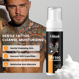 Espuma Limpiadora Orgánica de 200 ml para el Cuidado Posterior del Tatuaje, con Cuidado Suave, Limpieza Profunda y Protección de la Piel - Product Image 6