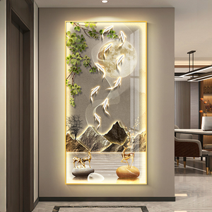 Cuadros Decorativos de Pared de Cristal para Sala de Estar, Diseño Moderno de Alto Brillo, 100X50CM, Decoración para el Hogar, Dropshipping - Product Image 1