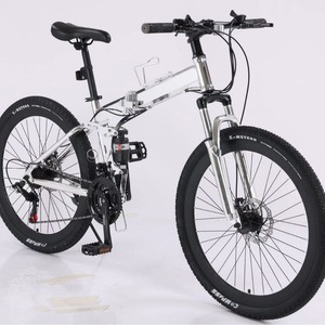 Bicicleta Plegable de Montaña de 26 Pulgadas con Cuadro de Aleación de Aluminio, Horquilla con Suspensión, Ligera y Plegable para Adultos - Product Image 2