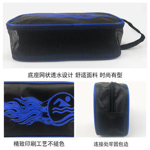 Sac de natation à fermeture éclair en polyester résistant à l'eau pour la natation, les sports nautiques et l'utilisation en extérieur - Product Image 3