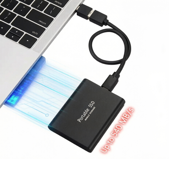 1TB External SSD Hard Disk Memory up to 540Mb/s Speed Portable Hard Drive 64GB 128GB 256GB 1TB 2TB 8TB 16TB PSSD