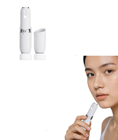Rasoir électrique pour femmes rouge à lèvres visage et corps tondeuse privée application de batterie sèche transfrontalière pour les produits de massage arrière
