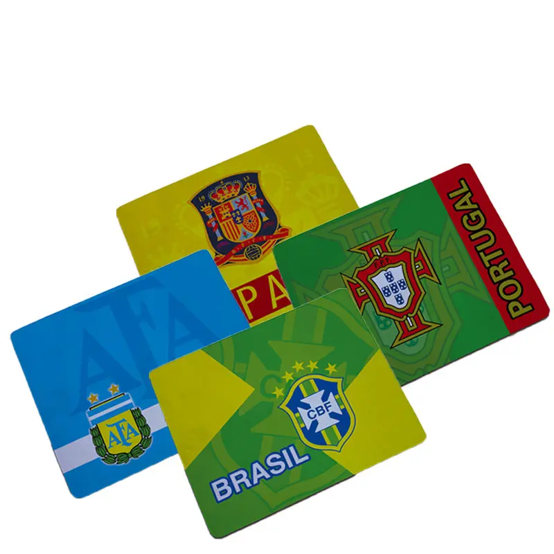 Tifoso fornisce regali e souvenir periferiche di calcio brasiliano Argentina spagna tappetino per mouse