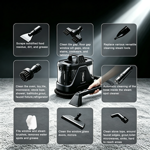 2026 CE CB Aspirateur <span class=keywords><strong>Nettoyeur</strong></span> <span class=keywords><strong>Vapeur</strong></span> Portable à Forte Aspiration pour Nettoyage Humide et Sec des Taches sur <span class=keywords><strong>Canapé</strong></span>, <span class=keywords><strong>Tapis</strong></span>, Matelas, Tissus d'Ameublement et <span class=keywords><strong>Tapis</strong></span> pour Animaux - Product Image 6