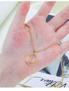 Coral <span class=keywords><strong>Kukui</strong></span> Nut <span class=keywords><strong>Lei</strong></span> collar mujeres Hip Hop Anti deslustre acrílico niñas Luna rubí Boho esmalte encantos para pulsera collar - Product Image 2