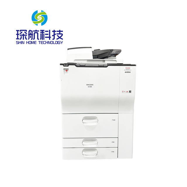 Wholesale Price Refurbished Ricoh IM8000 High Speed Black and White Photocopieuse Imprimante with Scanner